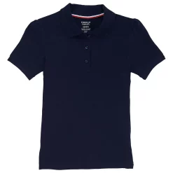 Girls 4-20 & Plus Size French Toast School Uniform Stretch Pique Polo Shirt -Sleep On It Sales Shop 2590694 Navy
