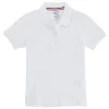 Girls 4-20 & Plus Size French Toast School Uniform Stretch Pique Polo Shirt