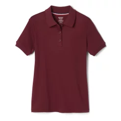 Girls 4-20 & Plus Size French Toast School Uniform Solid Polo -Sleep On It Sales Shop 2590698 Burgundy