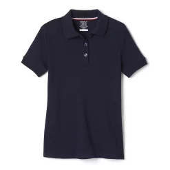 Girls 4-20 & Plus Size French Toast School Uniform Solid Polo -Sleep On It Sales Shop 2590698 Navy