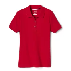 Girls 4-20 & Plus Size French Toast School Uniform Solid Polo -Sleep On It Sales Shop 2590698 Red