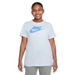 Girls 7-16 Nike Crewneck Graphic Tee -Sleep On It Sales Shop 4221759 Football Gray Unv Blue