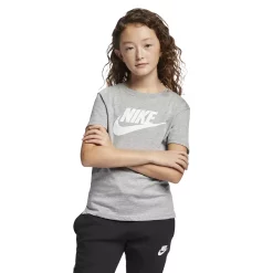 Girls 7-16 Nike Crewneck Graphic Tee -Sleep On It Sales Shop 4221759 Gray Heather