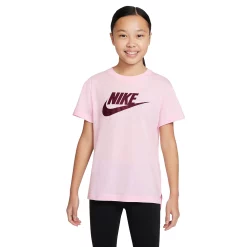 Girls 7-16 Nike Crewneck Graphic Tee -Sleep On It Sales Shop 4221759 Pink Foam Beetroot