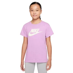 Girls 7-16 Nike Crewneck Graphic Tee -Sleep On It Sales Shop 4221759 Violet Shock Cashmere