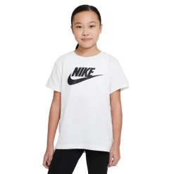 Girls 7-16 Nike Crewneck Graphic Tee -Sleep On It Sales Shop 4221759 White Black