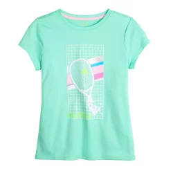 Girls 7-16 Tek Gear® Graphic Tee in Regular & Plus Size -Sleep On It Sales Shop 4629645 Aqua Tennis