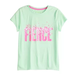 Girls 7-16 Tek Gear® Graphic Tee in Regular & Plus Size -Sleep On It Sales Shop 4629645 Green Fierce