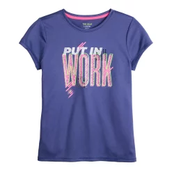 Girls 7-16 Tek Gear® Graphic Tee in Regular & Plus Size -Sleep On It Sales Shop 4629645 Purple Work