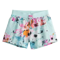 Girls 7-16 Tek Gear® Woven Running Shorts in Regular & Plus Size -Sleep On It Sales Shop 4630985 Light Blue Wildflowers