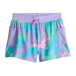 Girls 7-16 Tek Gear® Woven Running Shorts in Regular & Plus Size -Sleep On It Sales Shop 4630985 Lilac Camo