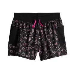 Girls 7-16 Tek Gear® Woven Running Shorts in Regular & Plus Size -Sleep On It Sales Shop 4630985 Pink Doodles