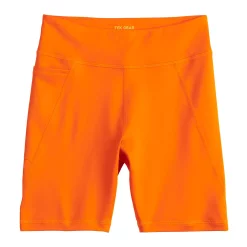 Girls 7-16 Tek Gear® Performance Bike Shorts in Regular & Plus Size -Sleep On It Sales Shop 4871670 Endless Lava