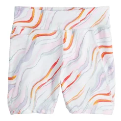 Girls 7-16 Tek Gear® Performance Bike Shorts in Regular & Plus Size -Sleep On It Sales Shop 4871670 White Pink Marble