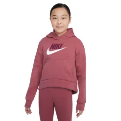 Girls 7-16 Nike Club Fleece Hoodie 16 Girls 7-16 Nike Club Fleece Hoodie -Sleep On It Sales Shop 4878298 Archaeo Pink Maroon