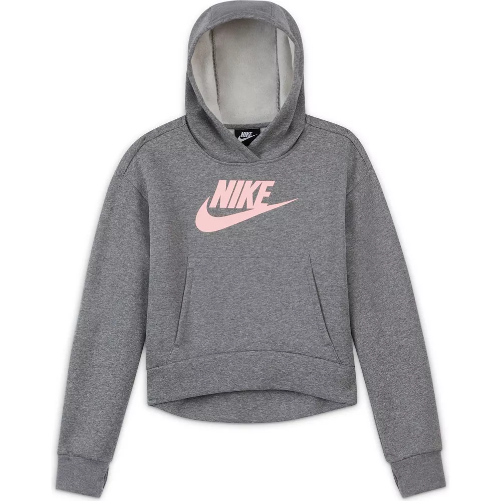 Girls 7-16 Nike Club Fleece Hoodie 3 Girls 7-16 Nike Club Fleece Hoodie - Image 3
