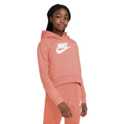 Girls 7-16 Nike Club Fleece Hoodie 18 Girls 7-16 Nike Club Fleece Hoodie -Sleep On It Sales Shop 4878298 Pink Salt