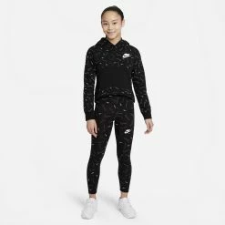 Girls 7-16 Nike Printed Fleece Hoodie -Sleep On It Sales Shop 4878466 ALT2