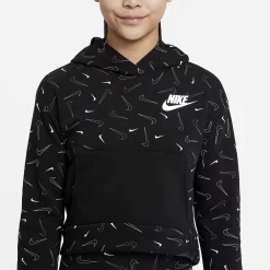 Girls 7-16 Nike Printed Fleece Hoodie -Sleep On It Sales Shop 4878466 ALT3
