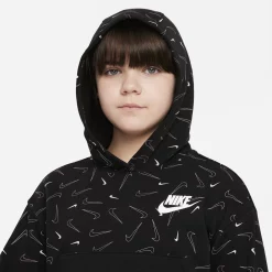 Girls 7-16 Nike Printed Fleece Hoodie -Sleep On It Sales Shop 4878466 ALT6