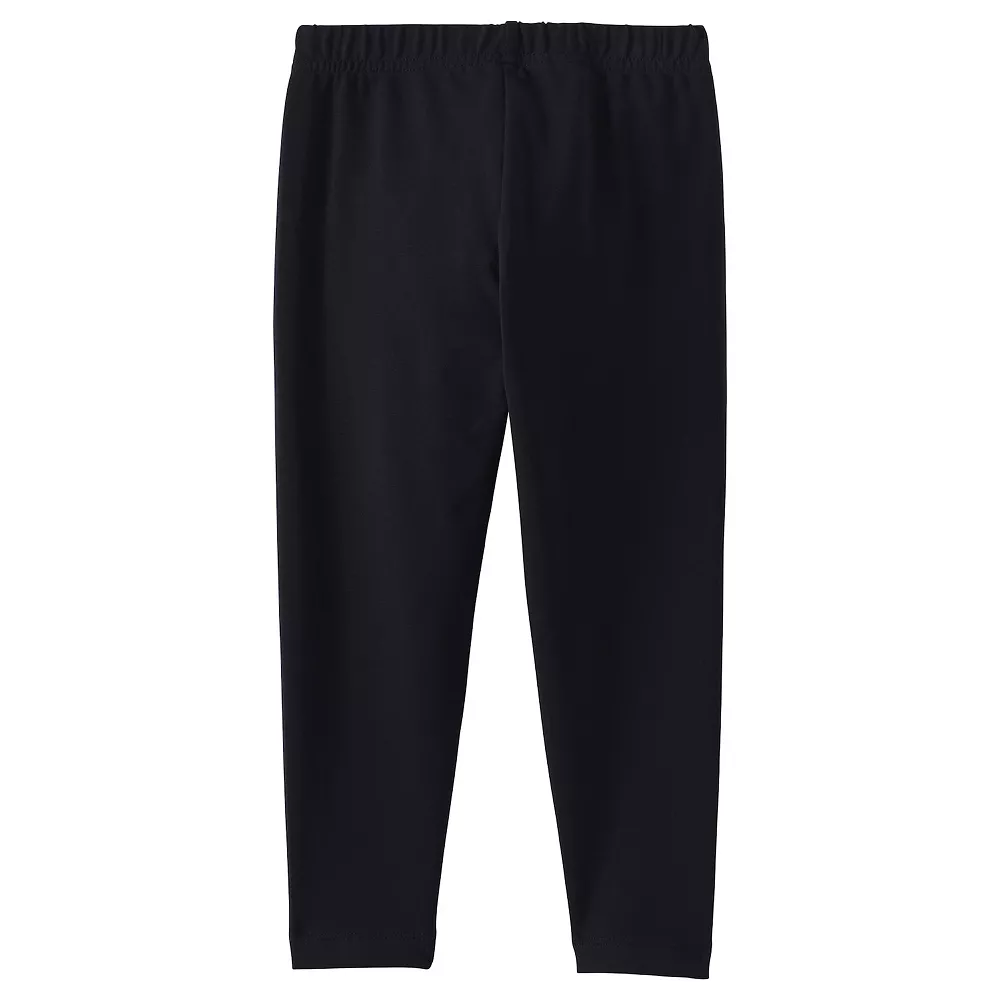 Girls 10-20 Lands' End Tough Cotton Capri Leggings in Plus Size 6 Girls 10-20 Lands' End Tough Cotton Capri Leggings in Plus Size - Image 6