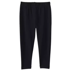 Girls 10-20 Lands' End Tough Cotton Capri Leggings in Plus Size 8 Girls 10-20 Lands' End Tough Cotton Capri Leggings in Plus Size -Sleep On It Sales Shop 4922592 Black