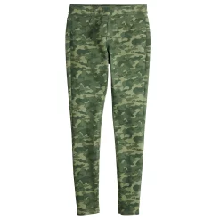 Girls 4-18 SO® Mid-Rise Ultimate Jeggings in Regular, Long, Slim & Plus -Sleep On It Sales Shop 4945141 Camo