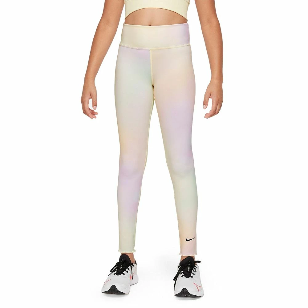 Girls 7-16 Nike Dri-FIT One Printed Training Leggings 1 Girls 7-16 Nike Dri-FIT One Printed Training Leggings