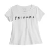 Girls 7-16 Friends Classic Logo Graphic Tee