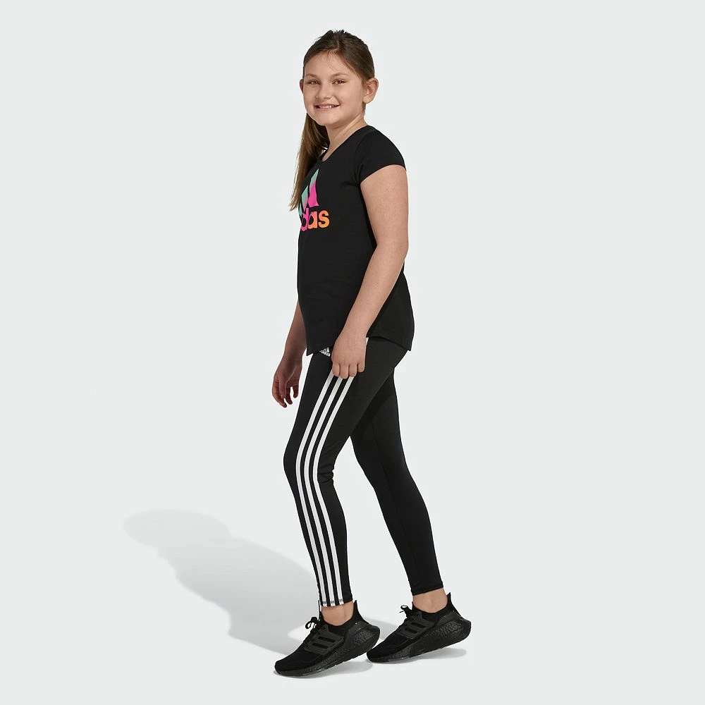 Girls 7-16 adidas Badge of Sport Tee in Regular & Plus Size 7 Girls 7-16 adidas Badge of Sport Tee in Regular & Plus Size - Image 7