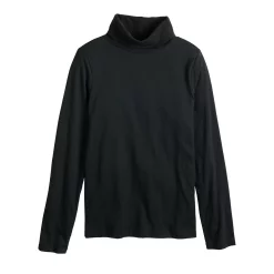 Girls SO® Favorite Turtleneck Tee -Sleep On It Sales Shop 5079014 Black