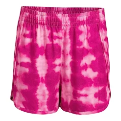Girls 7-16 Lands' End Athletic Side Pocket Active Shorts in Plus Size -Sleep On It Sales Shop 5086316 Dark Berry Tie Dye