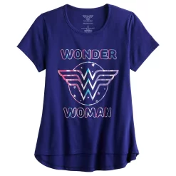 Girls 7-16 Wonder Woman Logo Graphic Tee
