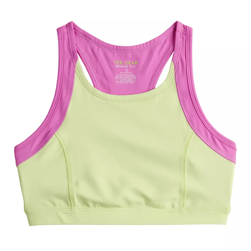 Girls 7-16 Tek Gear® Sun Gear UPF 50 Active Bikini Top in Regular & Plus 1 Girls 7-16 Tek Gear® Sun Gear UPF 50 Active Bikini Top in Regular & Plus