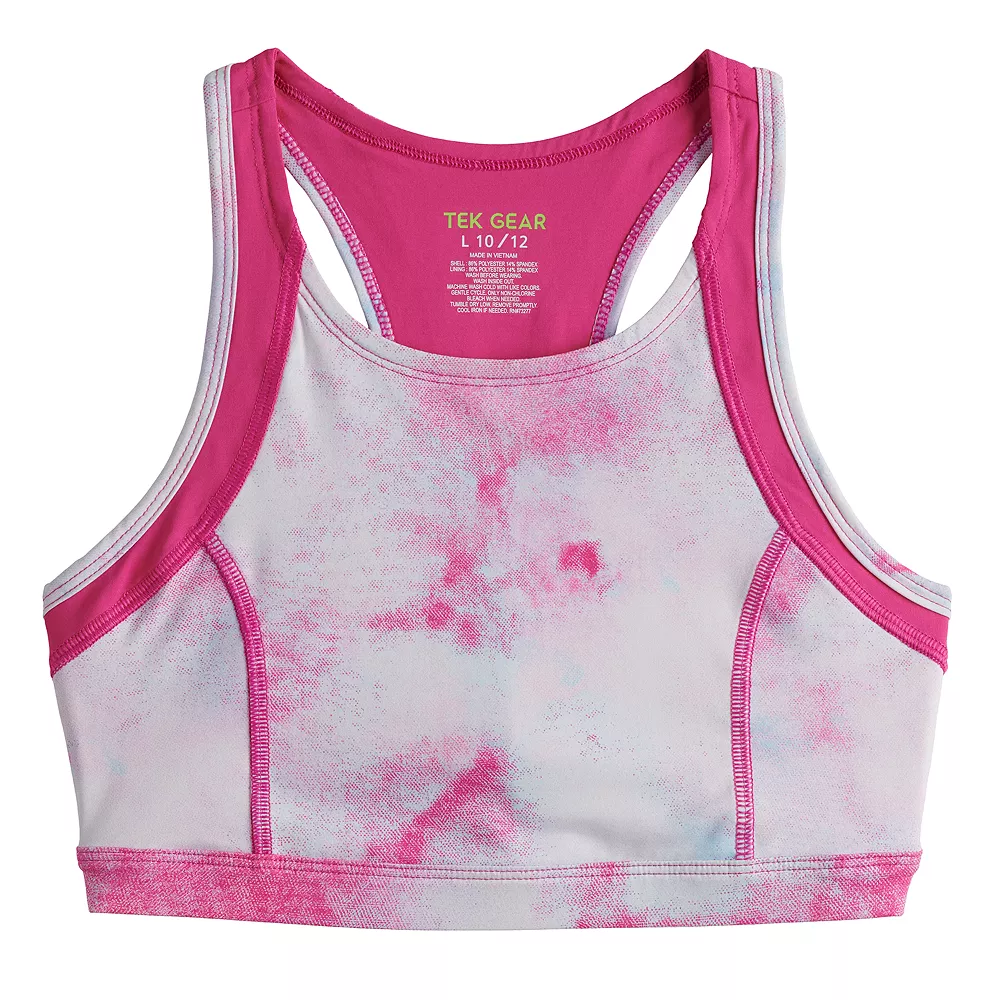Girls 7-16 Tek Gear® Sun Gear UPF 50 Active Bikini Top in Regular & Plus 4 Girls 7-16 Tek Gear® Sun Gear UPF 50 Active Bikini Top in Regular & Plus - Image 4