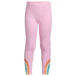 Girls 10-16 Lands' End TOUGH COTTON™ Leggings in Plus Size -Sleep On It Sales Shop 5212126 Rainbow