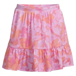 Girls 10-16 Lands' End Tiered Skort in Plus Sizes -Sleep On It Sales Shop 5212136 Blossom Orange Dye