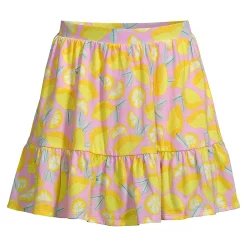 Girls 10-16 Lands' End Tiered Skort in Plus Sizes -Sleep On It Sales Shop 5212136 Wild Blossom Lemons