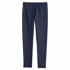 Girls 6-20 SO® Adaptive Sensory Leggings in Regular & Plus -Sleep On It Sales Shop 5241857 Denim Rinse