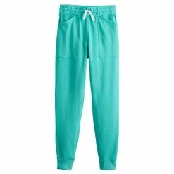 Girls 7-20 SO® Adaptive Sensory Fleece Jogger Pants in Regular & Plus -Sleep On It Sales Shop 5254660 Aqua