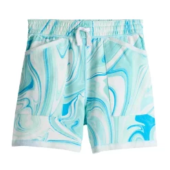 Girls 6-20 SO® Adaptive Fleece Shorts in Regular & Plus -Sleep On It Sales Shop 5254684 Aqua Marble