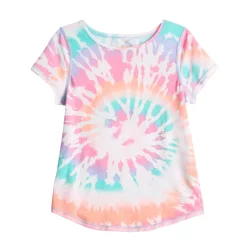 Girls 6-20 SO® Adaptive Sensory Tee in Regular & Plus Size -Sleep On It Sales Shop 5269193 Multi Spiral