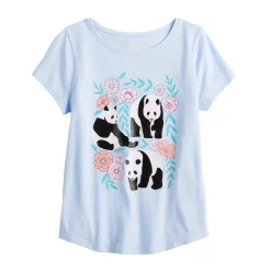 Girls 6-20 SO® Adaptive Sensory Tee in Regular & Plus Size -Sleep On It Sales Shop 5269193 Pandas