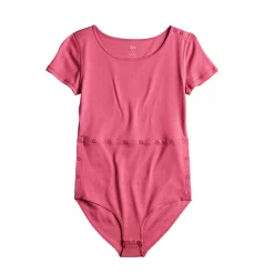Girls 6-20 SO® Adaptive Abdominal Access Bodysuit in Regular & Plus -Sleep On It Sales Shop 5270184 Pinkberry