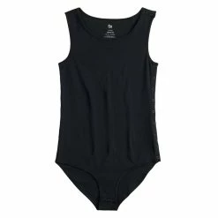 Girls 6-20 SO® Adaptive Bodysuit in Regular & Plus Size 14 Girls 6-20 SO® Adaptive Bodysuit in Regular & Plus Size -Sleep On It Sales Shop 5270185 Black