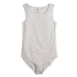 Girls 6-20 SO® Adaptive Bodysuit in Regular & Plus Size 18 Girls 6-20 SO® Adaptive Bodysuit in Regular & Plus Size -Sleep On It Sales Shop 5270185 Gray Mist