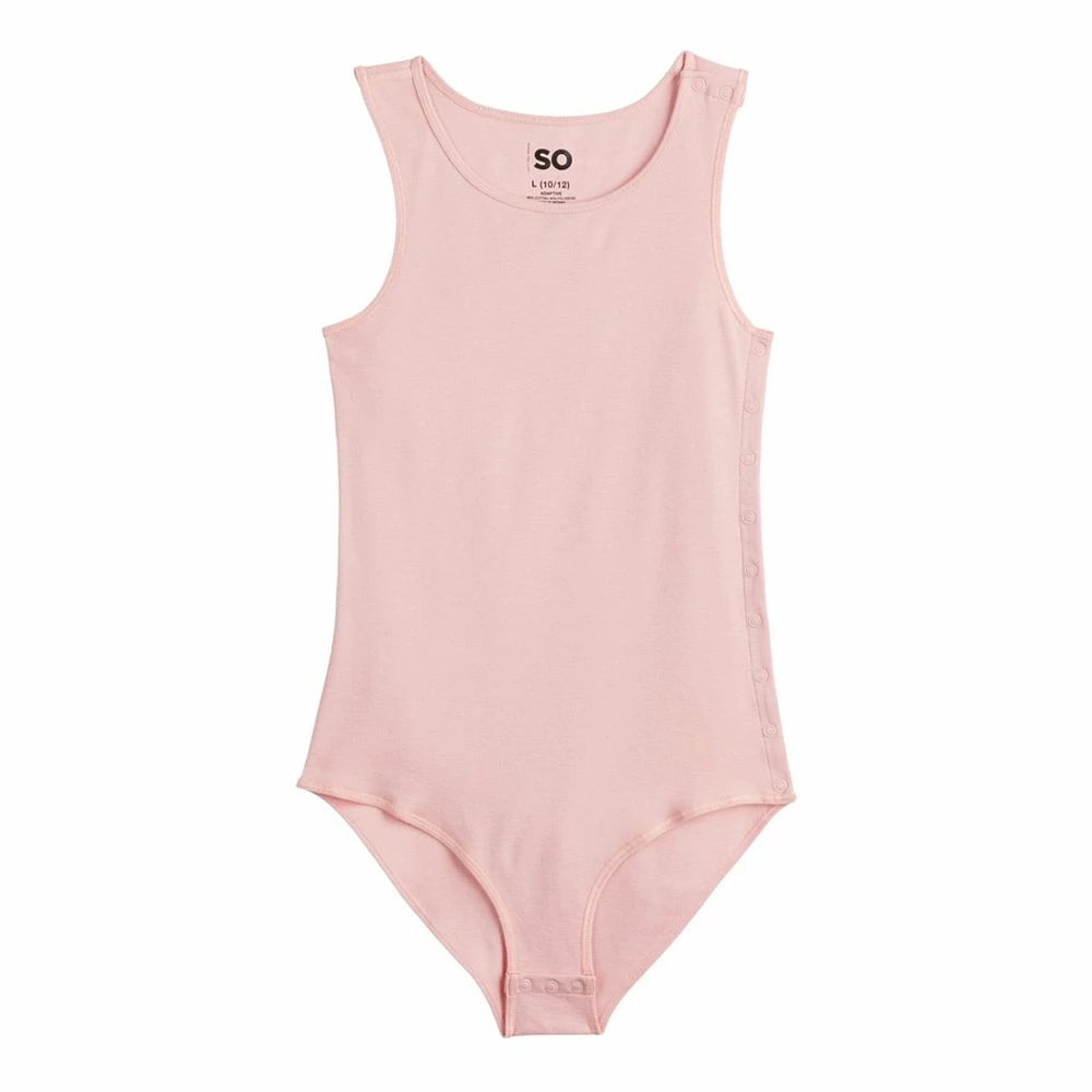 Girls 6-20 SO® Adaptive Bodysuit in Regular & Plus Size 8 Girls 6-20 SO® Adaptive Bodysuit in Regular & Plus Size - Image 8