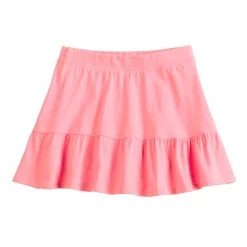 Girls 6-20 SO® Favorite Skort in Regular & Plus -Sleep On It Sales Shop 5273572 Pinktini