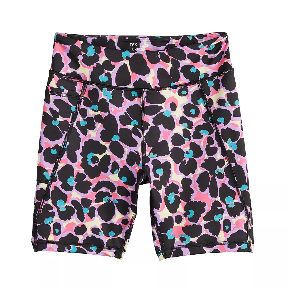 Girls 7-16 Tek Gear® Performance Bike Shorts in Regular & Plus Size 3 Girls 7-16 Tek Gear® Performance Bike Shorts in Regular & Plus Size - Image 3