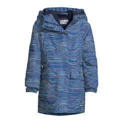 Girls 2-20 Lands' End Girls Squall Waterproof Insulated Winter Parka Jacket in Regular & Plus Size -Sleep On It Sales Shop 5494192 Navy Doodle Stripe